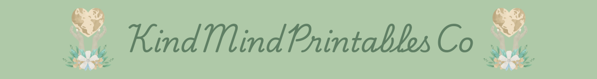 KindMind Printables Co banner